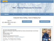 Tablet Screenshot of prcli.org